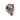 Sterling Silver Fox Charm with Pink Cubic Zirconia