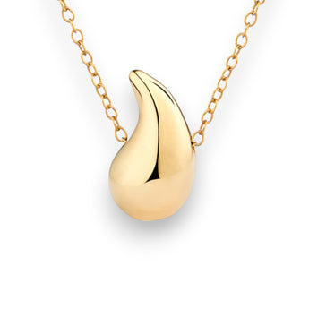 Rain Drop Pendant Necklace