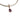 Sterling silver charm with rose gold plating and an oval amethyst cubic zirconia. Hypoallergenic, elegant and perfect jewellery idea for charm bracelets.