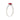 Ruby CZ Heart Silver Ring