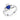 Shop the September birthstone Claddagh ring at Urban Pizazz. Featuring a heart-shaped sapphire cubic zirconia in sterling silver. Perfect gifting jewellery.