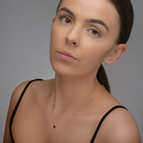 9ct Gold September Birthstone Sapphire Pendant Necklace