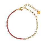 Amnesia Jewellery | Gold Plated Cubic Zirconia Shania Tennis Bracelet