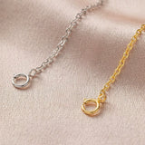 Silver & Gold Plated Necklace Chain Extenders by Urban Pizazz UK