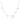 Personalised Spaced Letter Necklace in Silver or Gold Plated