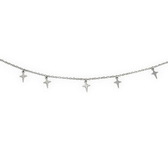 Amnesia Jewellery | Gold Plated Stainless Star Gazer Choker Necklace