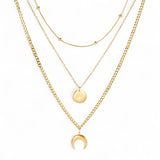 Amnesia Jewellery | Gold Plated Starlight Layered Necklace