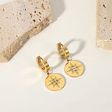 Amnesia Jewellery | Gold Plated Stainless Starry Night Huggie Hoops