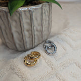 Amnesia Jewellery | Gold Plated Stainless Starry Night Huggie Hoops