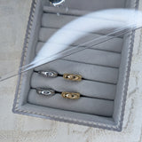 Amnesia Jewellery | Gold Plated Stainless Starry Night Huggie Hoops