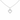 Sterling Silver Cubic Zirconia Heart Pendant Necklace