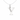 Sterling Silver CZ Initial Pendant Necklace Y