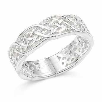 Sterling Silver Celtic Ring Band