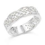 Sterling Silver Celtic Ring Band