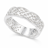 Sterling Silver Celtic Ring Band