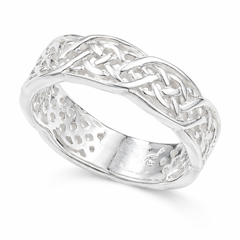 Sterling Silver Celtic Ring Band