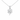 Sterling Silver Clover Cubic Zirconia Pendant Necklace