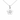 Sterling Silver Dainty Flower Pendant Necklace