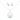 Sterling Silver December Birthstone Claddagh Jewellery Set Featuring Silver Pendant Necklace and Matching Earrings