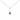 Sterling Silver Opulent Emerald CZ Pendant Necklace