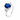 Sterling Silver Sapphire Statement Ring