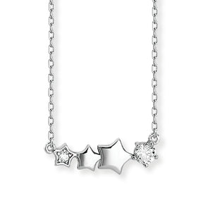 Sterling Silver Shooting Star Necklace