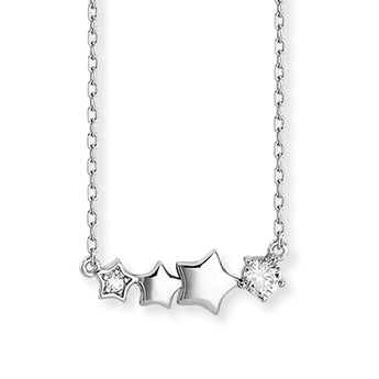 Sterling Silver Shooting Star Necklace