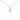 925 Sterling Silver Shamrock Shaped Pendant Necklace on Fine Silver Curb Chain