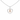 925 Sterling Silver and Rose Gold Two-Tone Love Heart Pendant Necklace with Cubic Zirconia Detail on Silver Curb Chain
