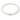 Stretchy Pearl Bead Bracelet with Cubic Zirconia Dhamballa Bead