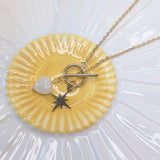 Amnesia Jewellery | Gold Plated Tiana Wish Upon A Star Necklace