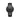 Men's Minimalist Watch With Jet Black Strap - Handwriting Engraving www.urbanpizazz.co.uk