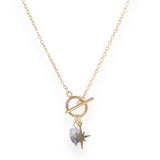 Amnesia Jewellery | Gold Plated Belle Wish Upon A Star Necklace