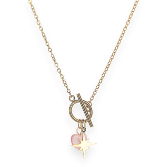 Amnesia Jewellery | Gold Plated Aurora Wish Upon A Star Necklace