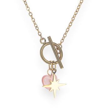 Amnesia Jewellery | Gold Plated Aurora Wish Upon A Star Necklace
