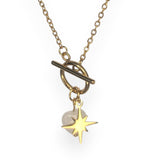 Amnesia Jewellery | Gold Plated Tiana Wish Upon A Star Necklace