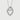 Silver Mother & Child Cubic Zirconia Heart Pendant