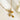Amnesia Jewellery | Gold Plated and Pearl Droplet twisted sea necklace